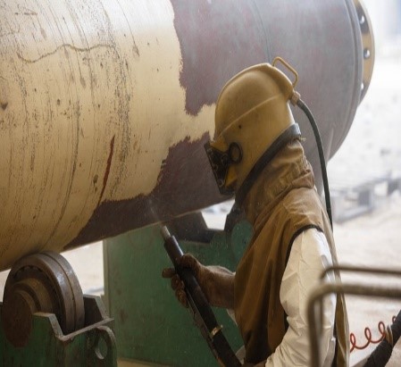 Sandblasting